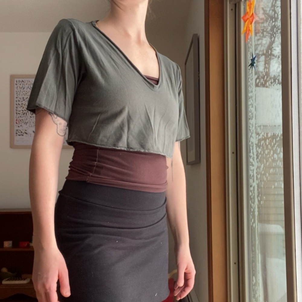 Gaia Conceptions Ritual Simplicity Crop Top